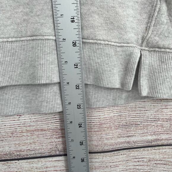 Madewell MWL AiryTerry Hoodie Sweatshirt Women's Size Medium Gray - Picture 7 of 7